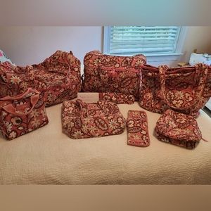 Vera Bradley Blush Pink Bulk Set